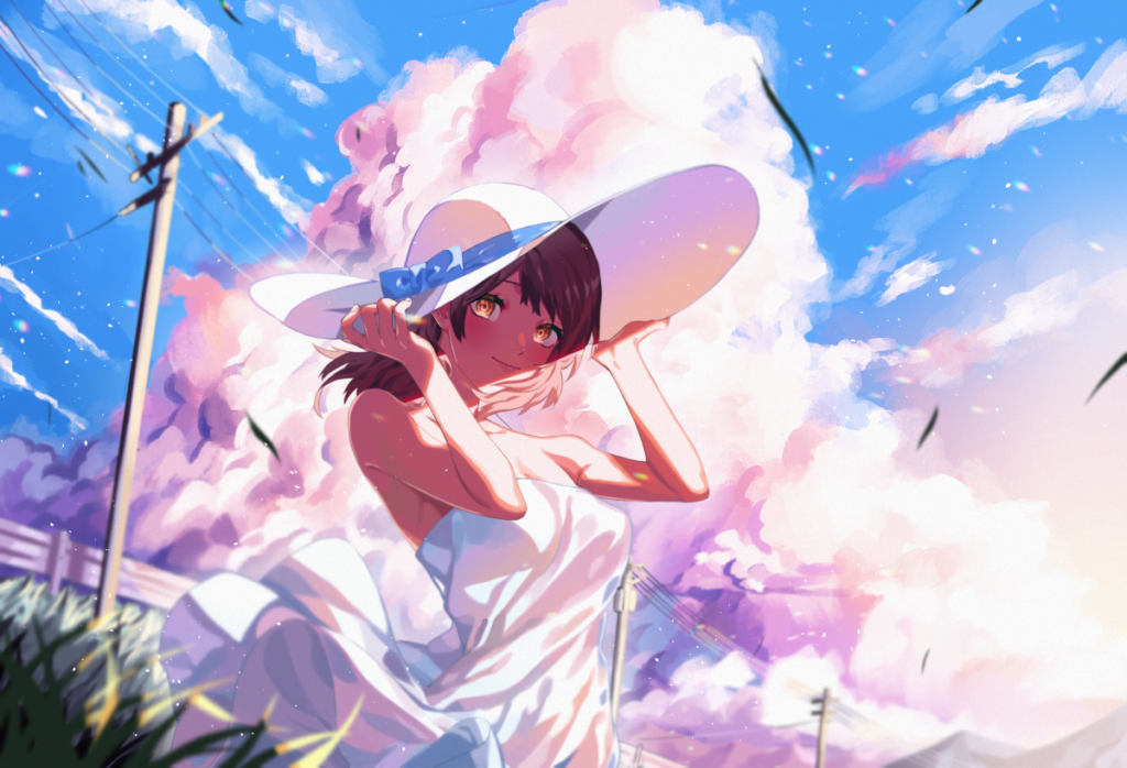 一枚絵 – 夏